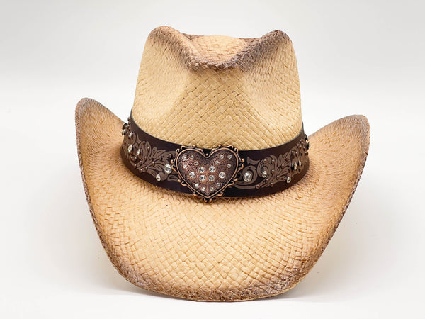 "DIAMOND HEART" COWBOY HAT WHOLESALE