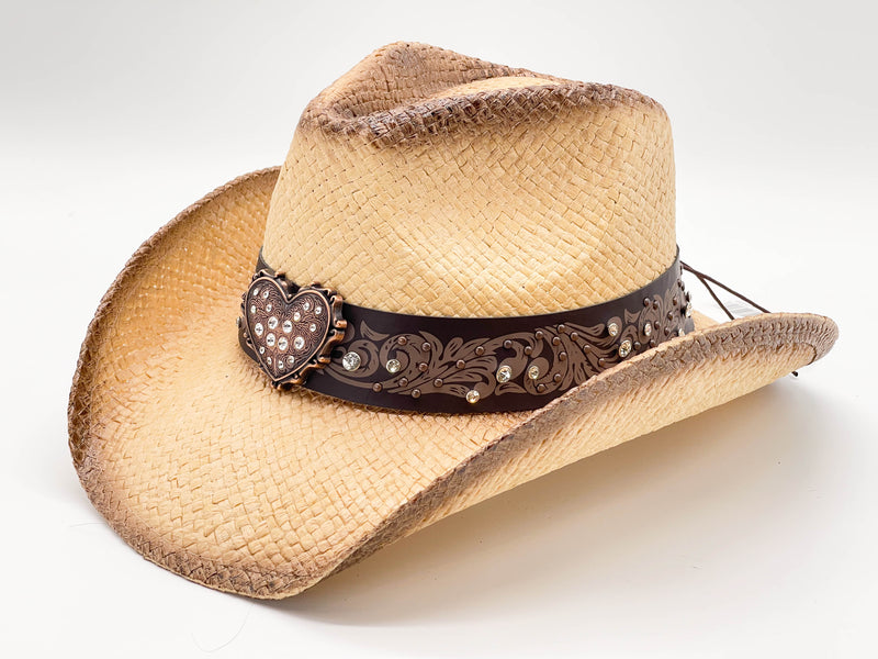 "DIAMOND HEART" COWBOY HAT WHOLESALE