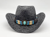 "TURQUOISE BEAD" COWBOY HAT WHOLESALE