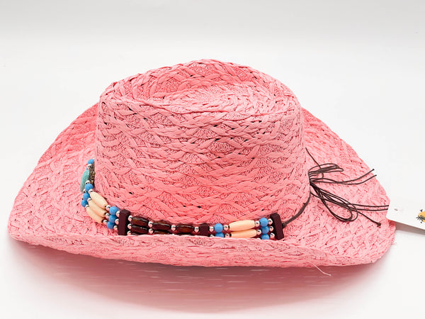 "TURQUOISE BEAD" COWBOY HAT WHOLESALE