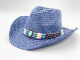 "TURQUOISE BEAD" COWBOY HAT WHOLESALE