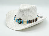 "TURQUOISE BEAD" COWBOY HAT WHOLESALE