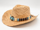 "TURQUOISE BEAD" COWBOY HAT WHOLESALE