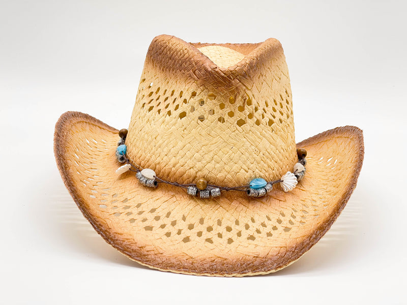 "SEASHELL BEADS" COWBOY HAT WHOLESALE