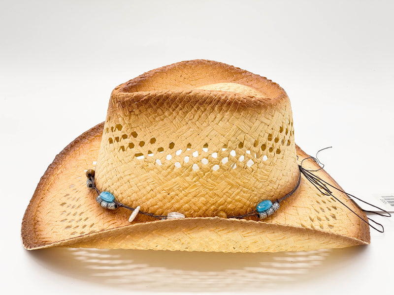 "SEASHELL BEADS" COWBOY HAT WHOLESALE