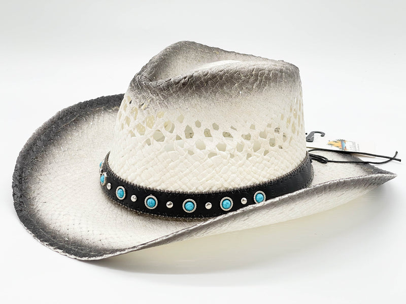 "TEN TURQUOISE BEAD" COWBOY HAT WHOLESALE