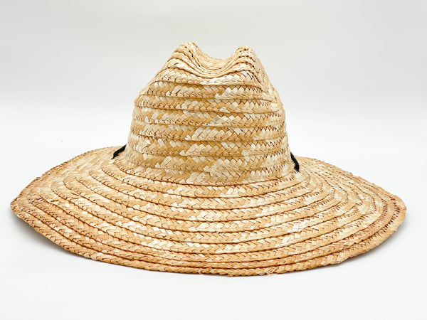 "ROUND" CORN STRAW HAT WHOLESALE BY DOZEN(12PCS)