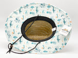 "USA SEA LIFE" BEACH STRAW HAT WHOLESALE