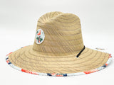 "USA FLAMINGO" BEACH STRAW HAT WHOLESALE