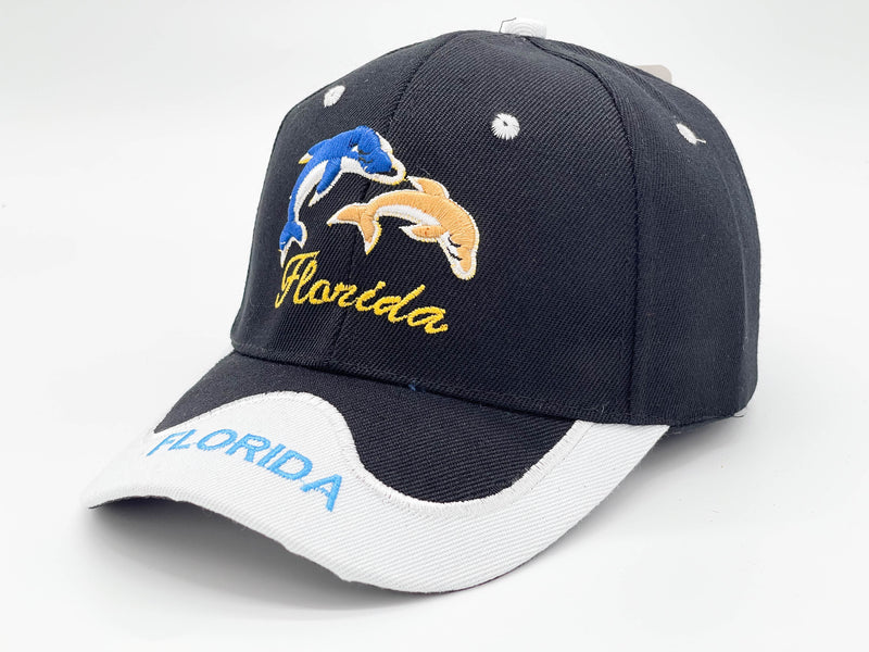 "FLORIDA DOLPHIN" BASEBALL CAP WHOLESALE BY DOZEN(12PCS)