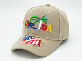 "FLORIDA TREE" BASEBALL CAP WHOLESALE BY DOZEN(12PCS)