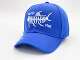 "BORN TO FISH" BASEBALL CAP WHOLESALE BY DOZEN(12PCS)