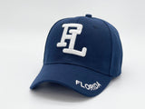 "FL FLORIDA" BASEBALL CAP WHOLESALE BY DOZEN(12PCS)