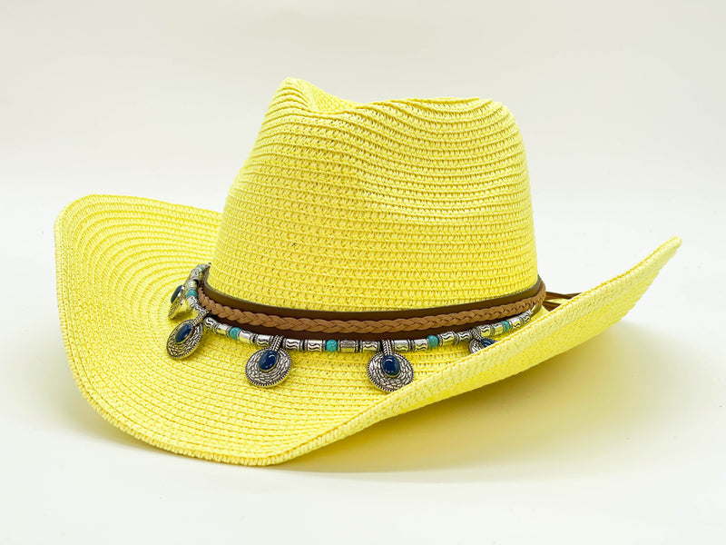 "FIVE ROUND GEMS"COWBOY HAT WHOLESALE