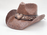 "DIAMOND HEART" COWBOY HAT WHOLESALE