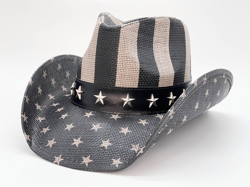 "BLACK FLAG" COWBOY HAT WHOLESALE