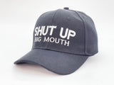 "SHUT UP BIG MOUTH"BASEBALL CAP WHOLESALE BY DOZEN(12PCS)