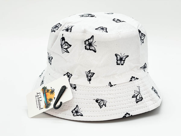 "LITTLE BUTTERFLY" WHOLESALE BUCKET HAT BY DOZEN(12PCS)