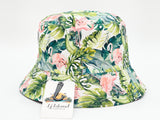 "FLAMINGO GREEN" WHOLESALE BUCKET HAT BY DOZEN(12PCS)