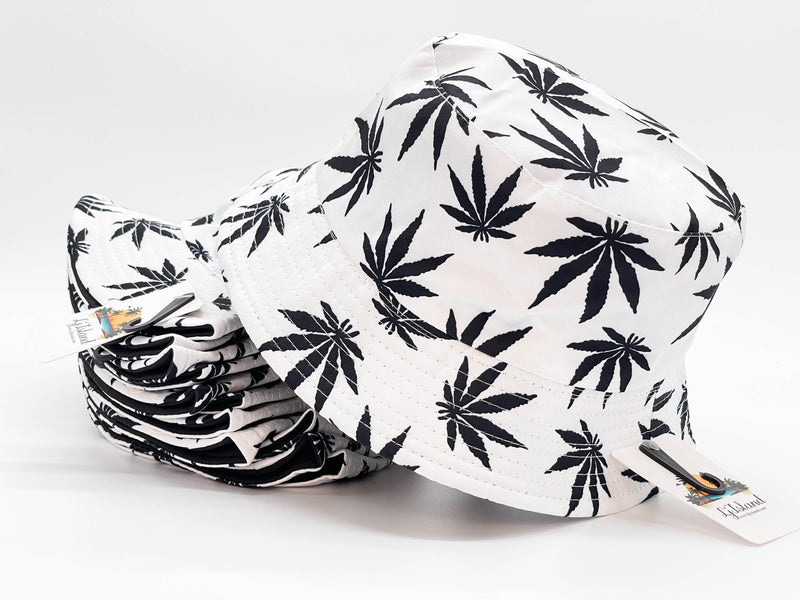 "MARY JANE'S LEAF" WHOLESALE BUCKET HAT BY DOZEN(12PCS)