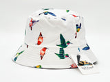 "HUMMINGBIRD"WHOLESALE BUCKET HAT BY DOZEN(12PCS)