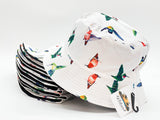 "HUMMINGBIRD"WHOLESALE BUCKET HAT BY DOZEN(12PCS)