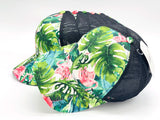 "FLAMINGO" VENTED TROPICAL BASEBALL CAP WHOLESALE BY DOZEN(12PCS)