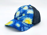 "Starry Night" VENTED TROPICAL BASEBALL CAP WHOLESALE BY DOZEN(12PCS)