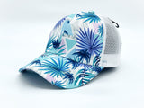 "PALM TREE" VENTED TROPICAL BASEBALL CAP WHOLESALE BY DOZEN(12PCS)