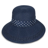 "Polka dot" women's sun hat wholesale