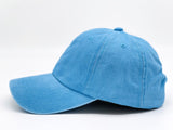 "Blank" DISTRESSED BASEBALL CAP WHOLESALE BY DOZEN(12PCS)