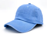 "Blank" DISTRESSED BASEBALL CAP WHOLESALE BY DOZEN(12PCS)