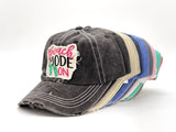 "Beach Mode On" DISTRESSED BASEBALL CAP WHOLESALE BY DOZEN(12PCS)