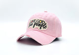 "Love God Love People" DISTRESSED BASEBALL CAP WHOLESALE BY DOZEN(12PCS)