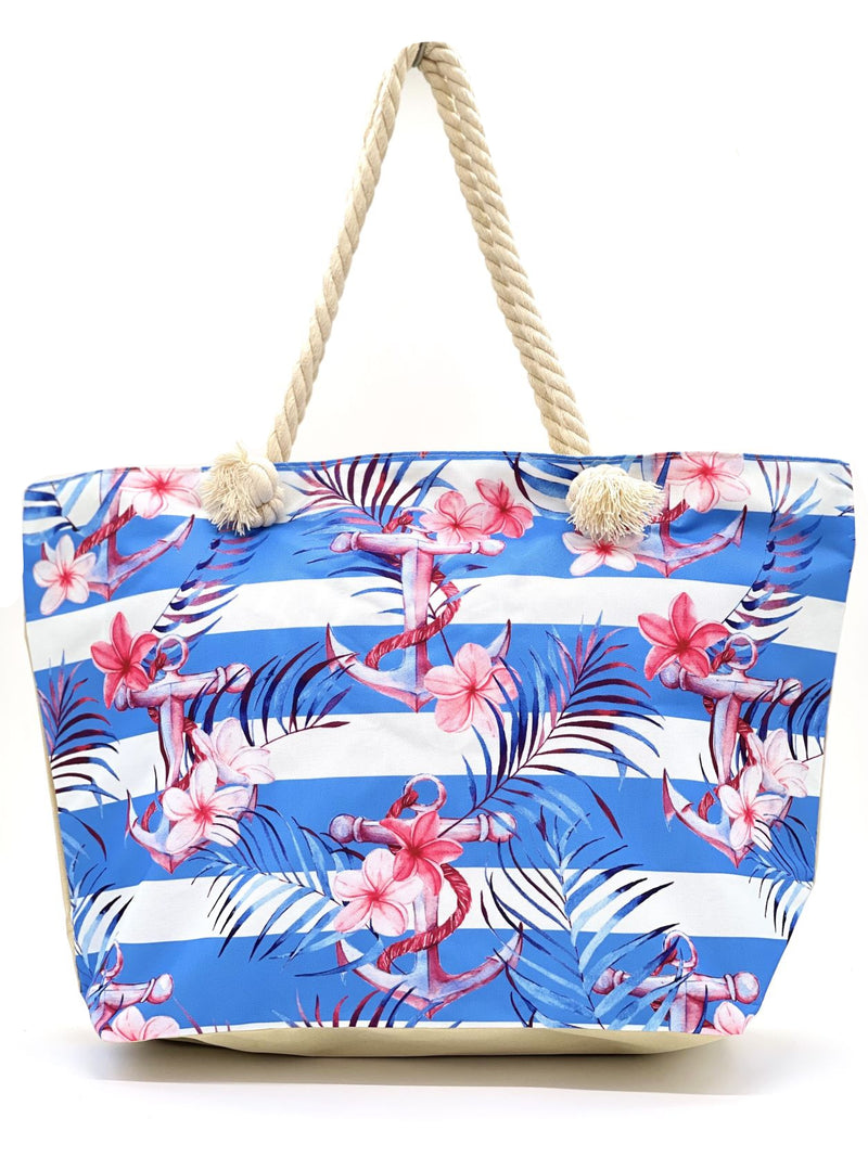 "Tropical" BEACH BAGS WHOLESALE BY DOZEN(12PCS)