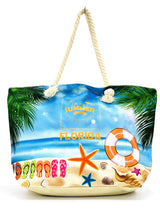 "Florida" BEACH BAGS WHOLESALE BY DOZEN(12PCS)