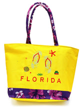 "Florida Flip flop" BEACH BAGS WHOLESALE BY DOZEN(12PCS)