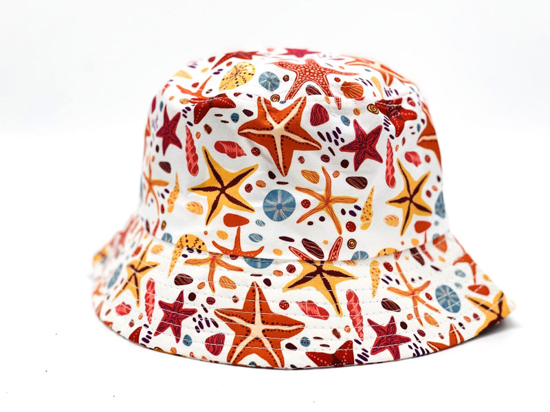 "Pineapple/sea star" WHOLESALE BUCKET HAT BY DOZEN(12PCS)