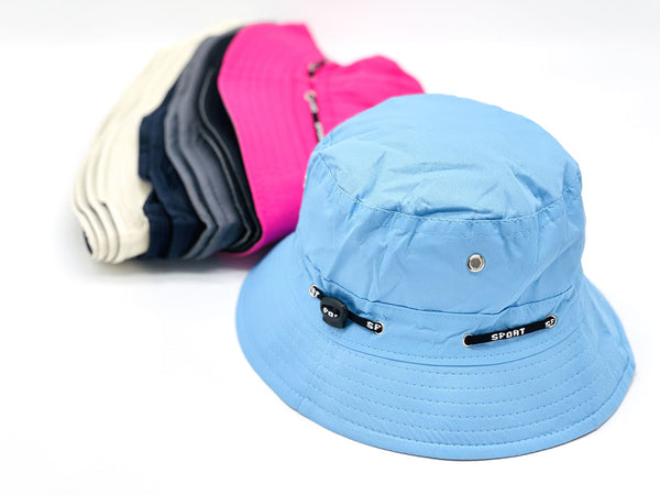 "sport" WHOLESALE BUCKET HAT BY DOZEN(12PCS)