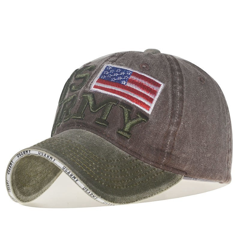 "US Army" DISTRESSED BASEBALL CAP wholesale BY DOZEN(12PCS)