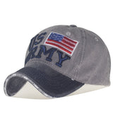 "US Army" DISTRESSED BASEBALL CAP wholesale BY DOZEN(12PCS)