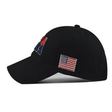 "Double Color USA" Baseball Cap wholesale By Dozen(12pcs)