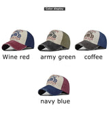 ”American Pride Motorcycle" DISTRESSED BASEBALL CAP wholesale BY DOZEN(12PCS)