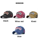 "Orlando" DISTRESSED BASEBALL CAP wholesale BY DOZEN(12PCS)