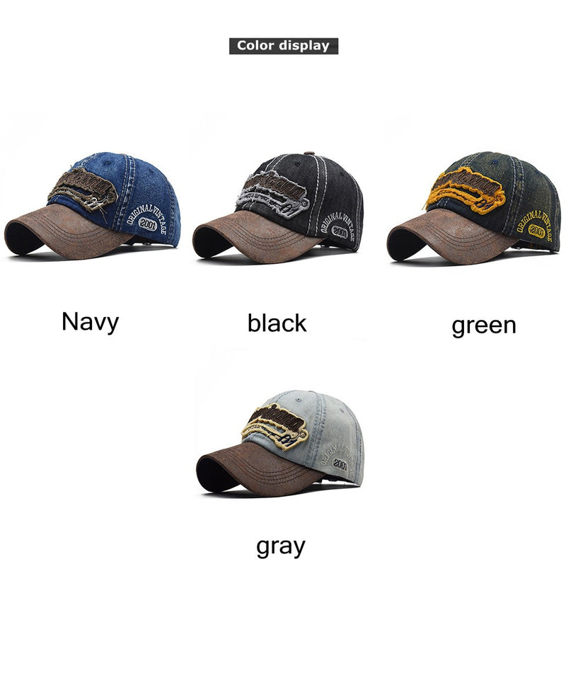 “American" DISTRESSED BASEBALL CAP wholesale BY DOZEN(12PCS)