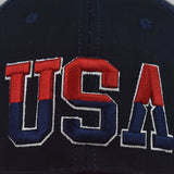 "USA" VENTED BASEBALL CAP wholesale BY DOZEN(12PCS)