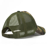 "Camouflage"  VENTED BASEBALL CAP wholesale BY DOZEN(12PCS)