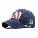 "US Flag" DISTRESSED BASEBALL CAP wholesale BY DOZEN(12pcs)