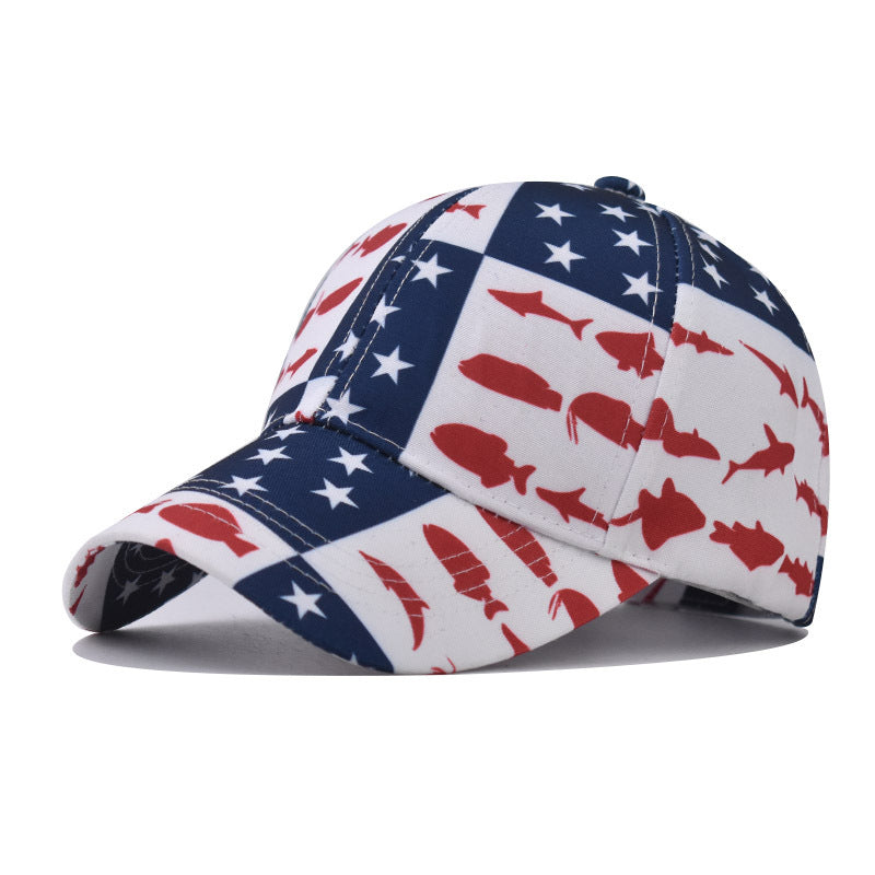 “American Flag" BASEBALL CAP wholesale BY DOZEN(12PCS)