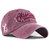 "Always" DISTRESSED BASEBALL CAP wholesale BY DOZEN(12PCS)